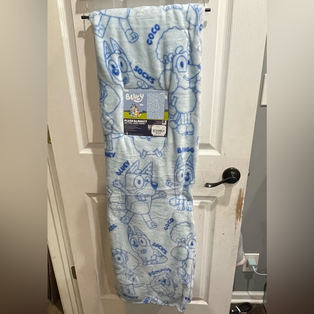 Bluey blanket